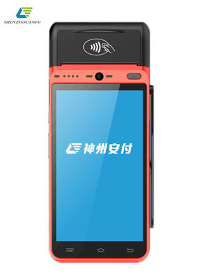 5.5인치 고속 프린터 안드로이드 스마트 POS 터미널 지원 4G 와이파이