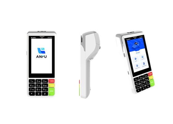 ANFU EMV 인증을 받은 안드로이드 모바일 스마트 결제 POS 4g 휴대용 스위핑 카드 결제 POS 터미널 NFC 리더