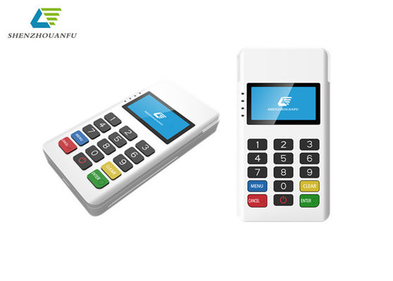 핀 패드 서명이 있는 스마트 무현금 소형 Pos 장치 MPOS 스와이프