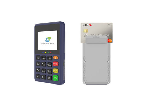 휴대용 모바일 소매 기계 NFC 미니 POS 시스템 PCI 5와 안드로이드 POS 터미널0