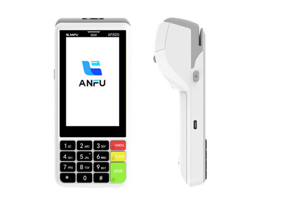 BT 무선 POS 터미널 스캔 1차원 2차원 QR 바코드 스캐너 NFC와 58mm 프린터