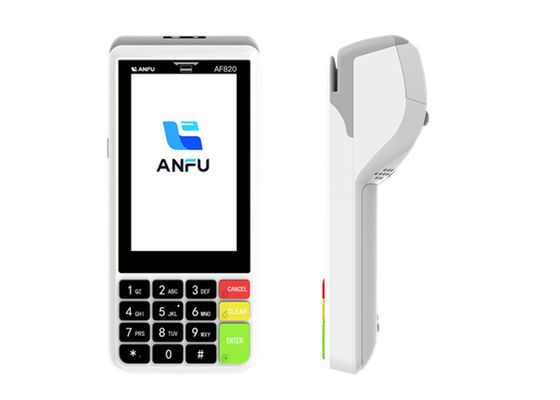 BT 무선 POS 터미널 스캔 1차원 2차원 QR 바코드 스캐너 NFC와 58mm 프린터