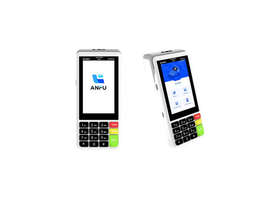 ANFU EMV 인증을 받은 안드로이드 모바일 스마트 결제 POS 4g 휴대용 스위핑 카드 결제 POS 터미널 NFC 리더