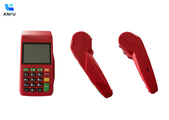 ANFU 2.8인치 터치 스크린 POS 키패드 EFTPOS 전통적인 터미널 POS 지원 마스터 VISA 카드