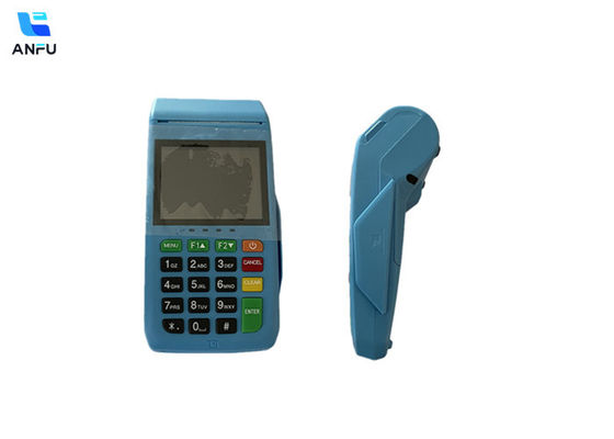 EMV PCI 6.0 인증을 가진 지불 서비스를위한 열 프린터 키보드와 스마트 휴대용 POS 터미널