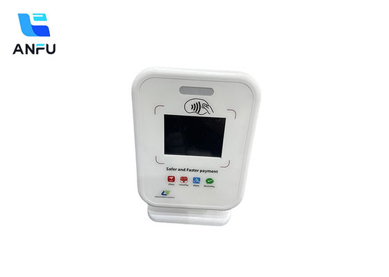 데스크톱 무선 QR 코드 사운드 박스 QF100 클라우드 스피커 4G 및 LCD 화면 소매점